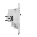 Ajax Outlet [type E] , Prise intelligente encastrée avec contrôle de la consommation d'énergie