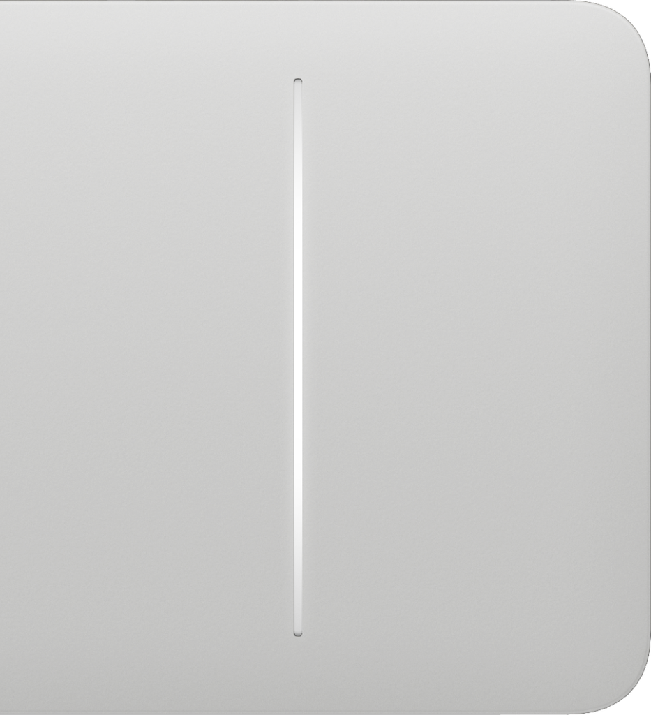 [30402038] Ajax SideButton (2 Gang) pour LightSwitch (Blanc)