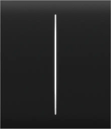 Ajax CenterButton (2-gang) pour LightSwitc Vertical